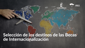 La Consejería de Economía, Empresas y Empleo a través de la Dirección General para el Empleo y el IPEX y en colaboración con las Cámaras de Comercio de España selecciona los destinos de las Becas de Internacionalización