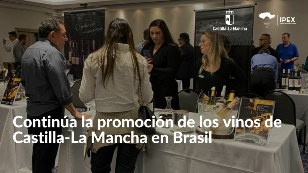 Continúa la promoción de los vinos de Castilla-La Mancha en Brasil