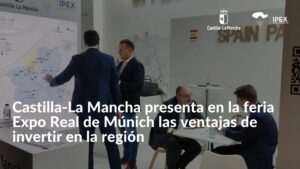 Castilla-La Mancha presenta en la feria Expo Real de Múnich las ventajas de invertir en la región