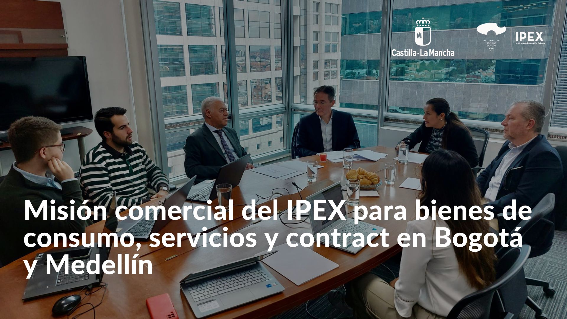 Misión comercial del IPEX para bienes de consumo, servicios y contract en Bogotá y Medellín
