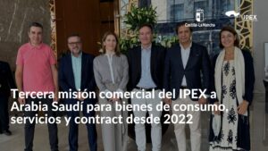 Tercera misión comercial del IPEX a Arabia Saudí para bienes de consumo, servicios y contract desde 2022