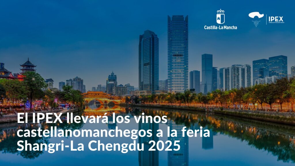 El IPEX llevará los vinos castellanomanchegos a la feria Shangri-La Chengdu 2025